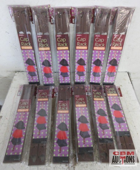 2pc Cap Rack (Holds 10 Caps) - Set of 12