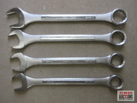 Wisdom Tools 4pc Jumbo Combination Wrench Set 2-1/8", 2-1/4", 2-3/8", 2-1/2"