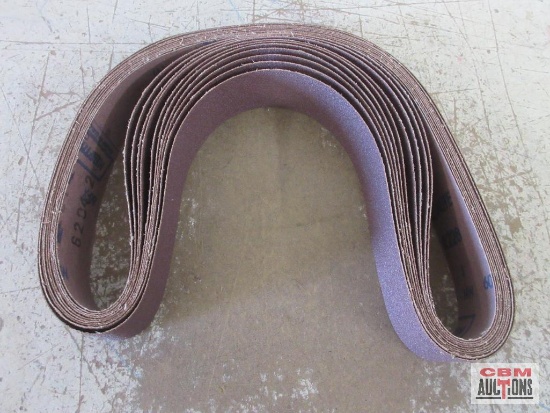 Norton 21240 2" x 48", 60X Grit Sanding Belts - Set of 10(+/-)