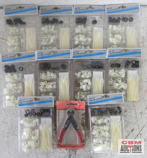 Jenn Tech AG700 100pc Wiring Accessory Kit - Set of 10(+/-) Pit Bull P0790 5" Wire Stripper