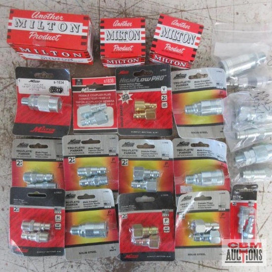 Milton Air Hose Supplies & Misc. Male Plugs, Female Plugs, Male Couplers, Female Couplers, Female