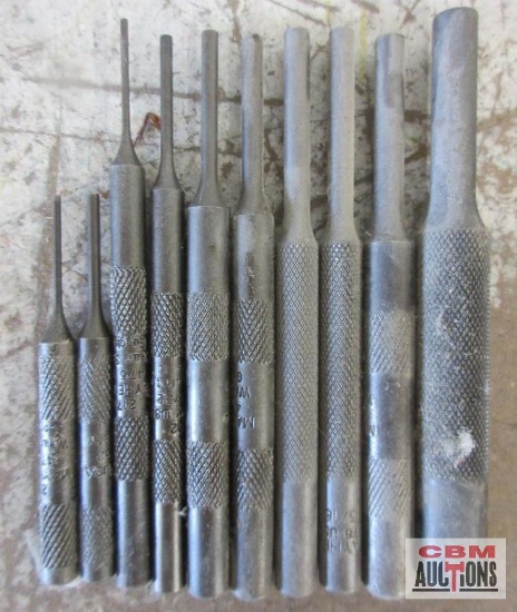 Mayhew 10pc Pin Punch Set