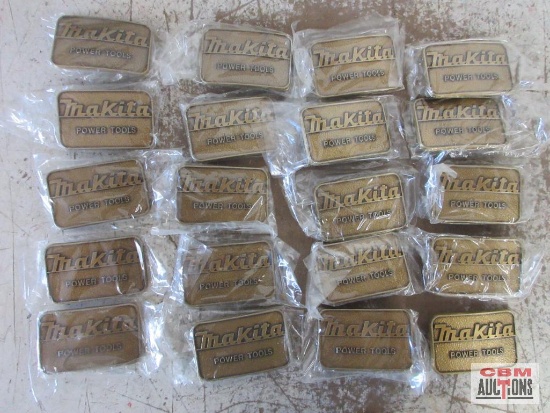 Makita Power Tool Belt Buckles - Set of 20(+/-)