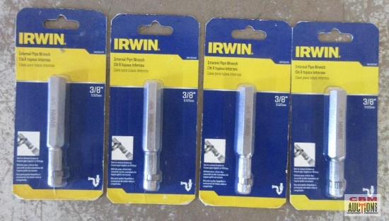 Irwin IRHT82245 3/8" External Pipe Wrenches - Set of 4