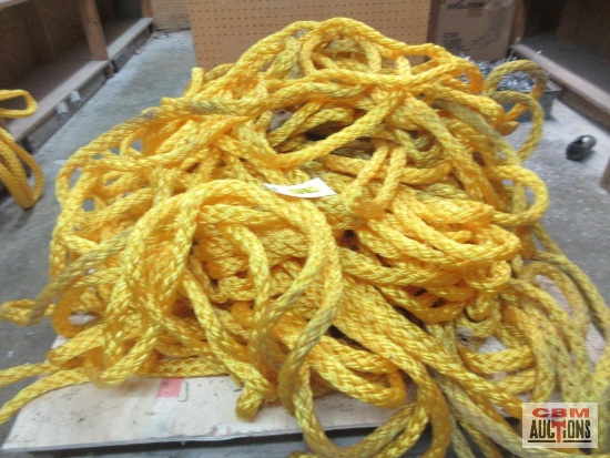 Jumbo Yellow Tow Rope 500'(+/-) - Buyer Loads