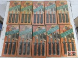 E-Z Cuisine 3pc Never Needs Sharpening Kitchen Knives - Set of 10