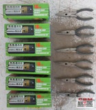 (6) Needle Nose Pliers & (6) 16pc Cushion Grip Socket/Screwdriver Sets