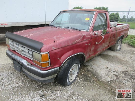 1991 Ford Ranger Pickup Truck, VIN # 1FTCR10A4MPB01685