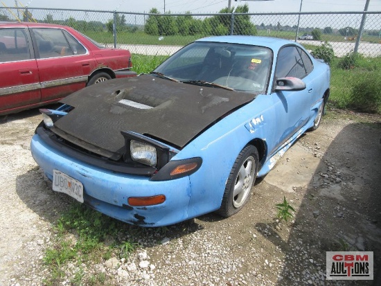 1992 Toyota Celica Passenger Car, VIN # JT2ST87N2N0101427