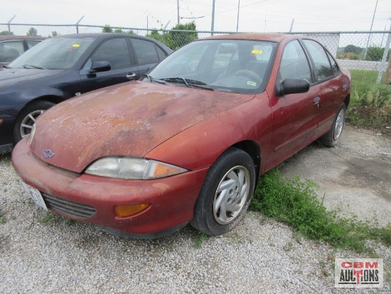 1998 Chevrolet Cavalier Passenger Car, VIN # 1G1JF52T9W7108794