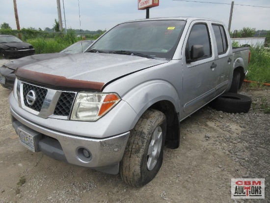 2005 Nissan Frontier Pickup Truck, VIN # 1N6AD07U25C455517