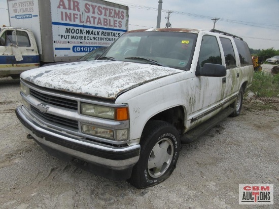 1998 Chevrolet Suburban Multipurpose Vehicle (MPV), VIN # 1GNFK16R7WJ328266