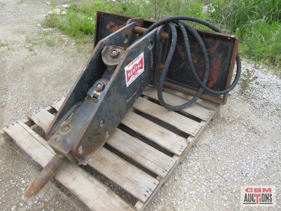 Skid Steer Concrete Breaker (Unknown)