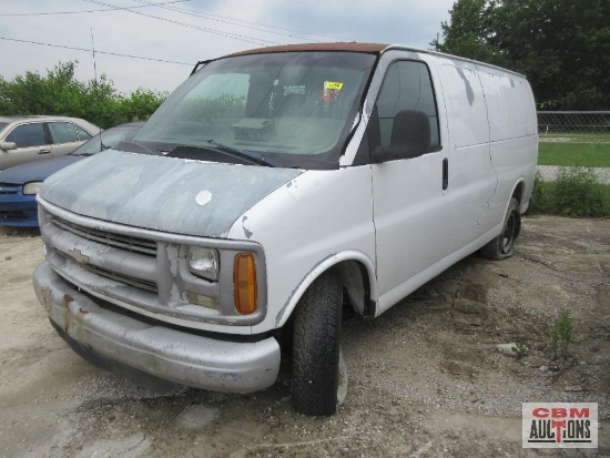 1998 Chevrolet G3500 Van, VIN # 1GCHG35R7W1099748