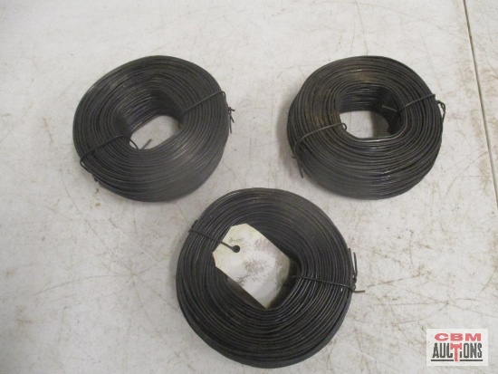 (3) Rolls Of Tie Wire *1