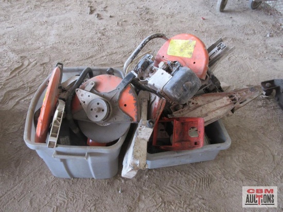 Assorted Concrete Saw Parts *2
