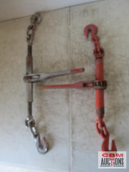 (2) Ratchet Chain Load Binders *1