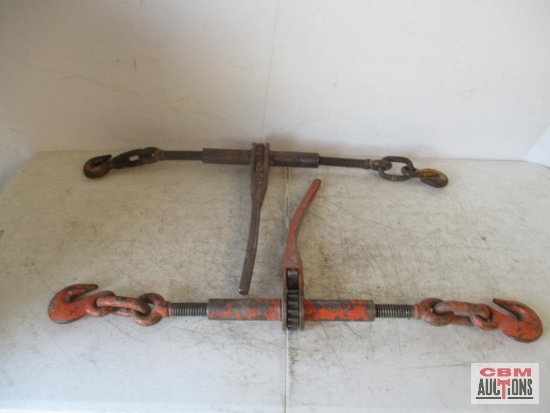 (2) Ratchet Chain Load Binders *1