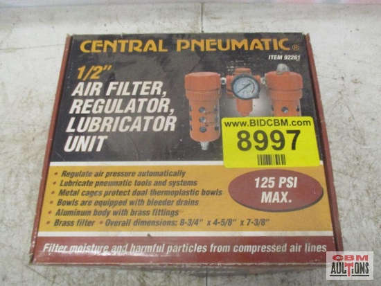 Central 1/2" Air Filter & Lube Unit *3