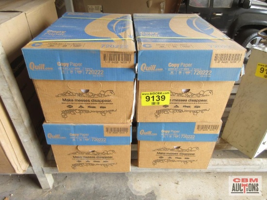 (4) Case Of Quill Copy Paper *3