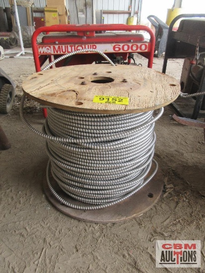 Large Spool Of Metal Clad Cable, 12/2 *2