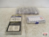 Assortment Of Hose Clamps, Springs & Clamps
