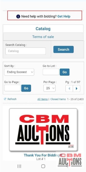 Having Trouble Logging In Or Placing Bids
