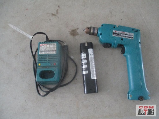 Makita Cordless Drill With Battery & Charger (Unknown) *B10