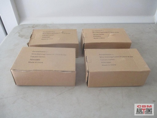 (4) 5" Caster Wheels *A15