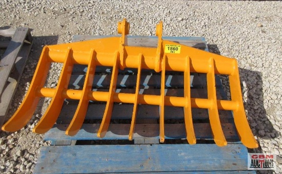 GIYI 44" Excavator Rake (Cat 305) *5