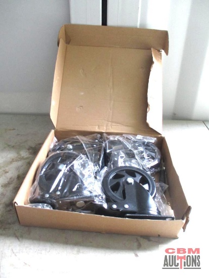 (4) Black Caster Wheels *C10