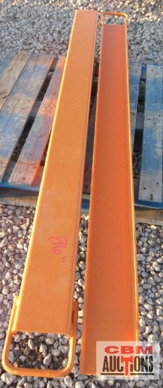 Wolverine Skid Steer 86" Pallet Fork Extensions *2