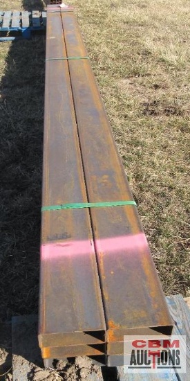 Steel Rectangle Tubing 2" x 6" x 15' 7" 1/8" Wall (BID IS QUANTITY TIMES THE BID PRICE) *SOUTH