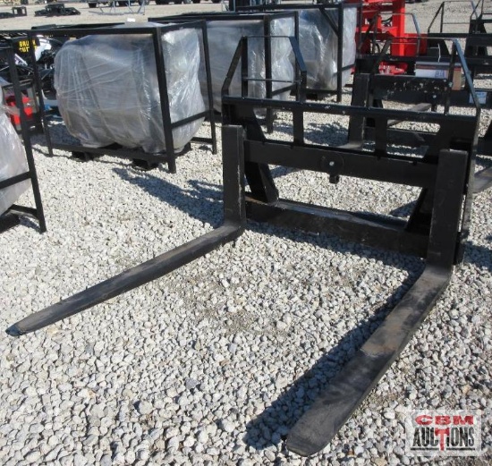 Agrotk ISOCPO48-6600-F 48" Euro Global Pallet Forks 4K S# N/A *1