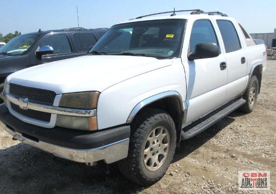 2004 Chevrolet Avalanche Crew Cab Pickup Truck 4x4, VIN # 3GNEK12TX4G115789