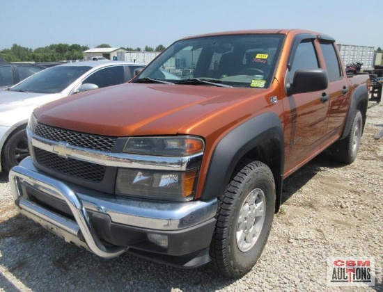 2004 Chevrolet Colorado Crew Cab Pickup Truck 4x4 , VIN # 1GCDT136148203954