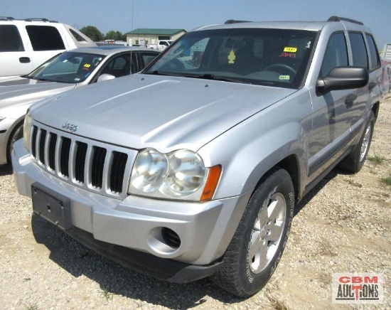 2006 Jeep Grand Cherokee Multipurpose Vehicle (MPV), 4x4 VIN # 1J4GR48K26C200882
