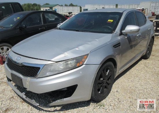2013 Kia Optima Passenger Car, VIN # 5XXGM4A78DG122499