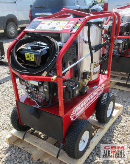 Easy Kleen Magnum 4000 Series Gold Hot Water Pressure Washer, 3.5 GPM / 4000 PSI, 15hp Gas Powered