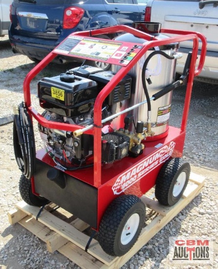 Easy Kleen Magnum 4000 Series Gold Hot Water Pressure Washer, 3.5 GPM / 4000 PSI, 15hp Gas Powered