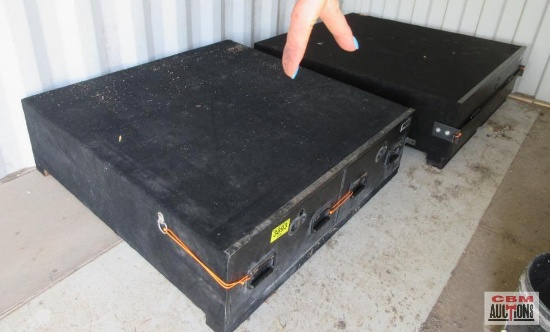 (2) Truck Vault Storage Boxes *J