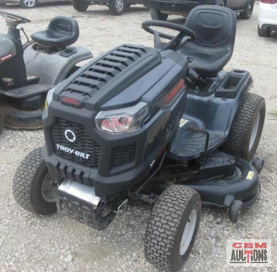 Troy Built XP Series Riding Lawn Mower, Super Bronco, Kohler 24 Hp, 40 Hr, 54" Deck S# 40167 (Runs)