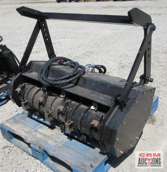 SDlanch 40" Forestry MulcherFor Mini Skid Steer Loader *1