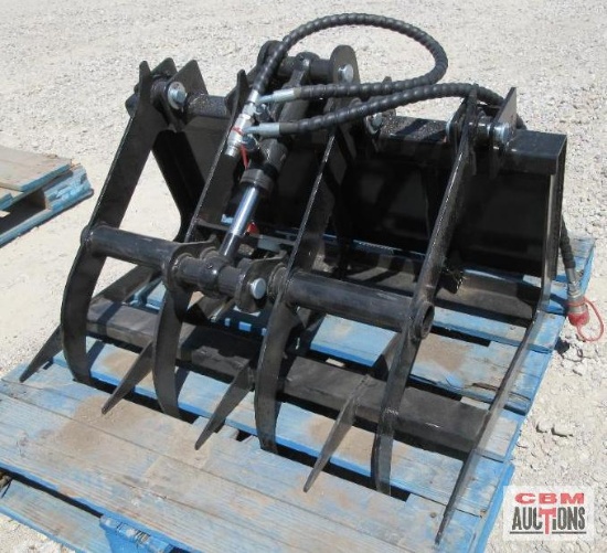 SDlanch 36" Hydraulic GrappleFor Mini Skid Steer Loader *1