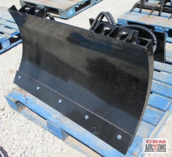 SDlanch 40" HydraulicAngle Dozer Blade For Mini Skid Steer Loader *1