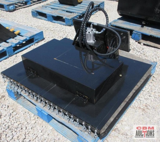 SDlanch 43" Hydraulic Brushhog MowerFor Mini Skid Steer Loader *1