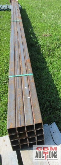 Steel Square Tubing 2" x 2" x 20' x 1/8" (BID IS QUANTITY TIMES THE BID PRICE) *SOUTH