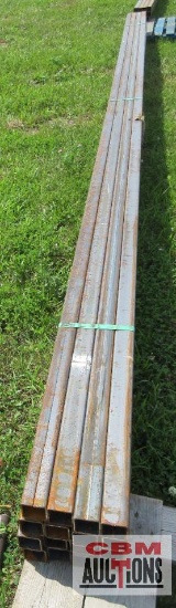 Steel Square Tubing 2" x 2" x 20' x 1/8" (BID IS QUANTITY TIMES THE BID PRICE) *SOUTH