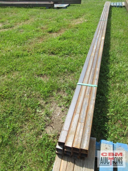 Steel Square Tubing 2" x 2" x 20' x 1/8" (BID IS QUANTITY TIMES THE BID PRICE) *SOUTH
