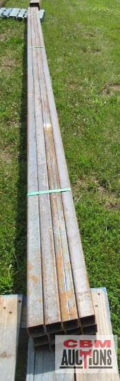 Steel Square Tubing 2" x 2" x 24' x 14 Ga (BID IS QUANTITY TIMES THE BID PRICE) *SOUTH